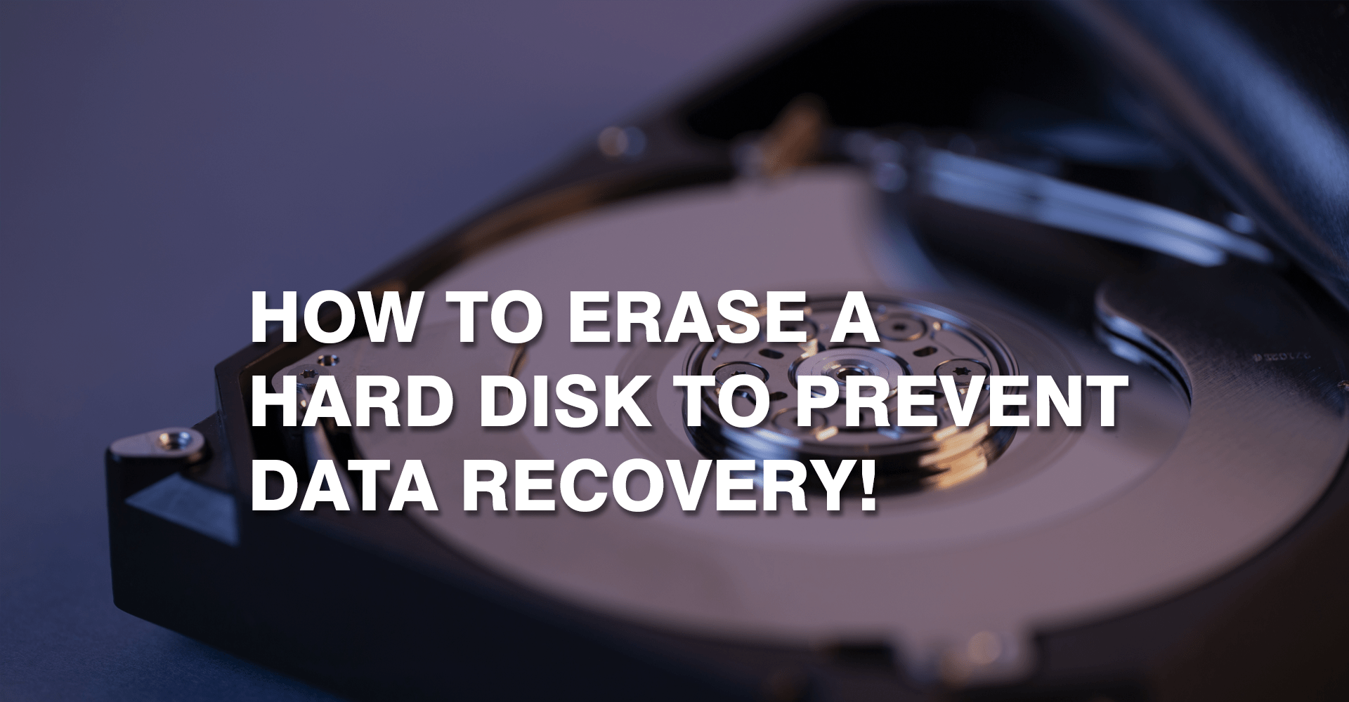 Erase A Hard Disk